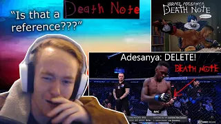 Anime Fan Reacts to "Israel Adesanya A Glitch in the Matrix" (REACTION)