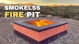 I Built a Smokeless Fire Pit for Less than $100