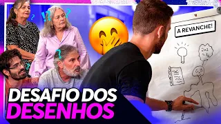 CHEGOU A HORA DA REVANCHE: DESAFIO DOS DESENHOS