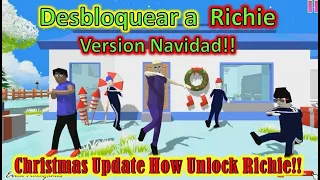 Como Liberar el Segundo Personaje de Dude Theft Wars especial Navidad |  How Unlock Richie Christmas