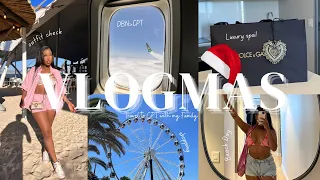 #vlogmas Ep2 : Travel to CPT with my family, Unboxing, Beach day, Dinner || South African YouTuber.