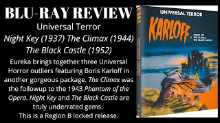 Universal Terror Eureka Region B Blu-ray Review: NIGHT KEY, THE CLIMAX and THE BLACK CASTLE