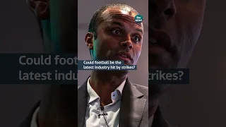 Could football be the latest industry hit by strikes? #itvnews