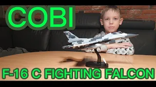 Składamy F-16 C FIGHTING FALCON od COBI