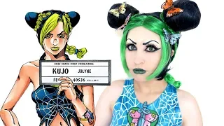 JoJo's Bizarre Adventure jolyne Kujo makeup tutorial