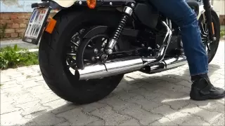 2015 Harley Davidson Sportster Iron 883 Exhaust-Sound