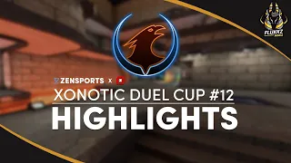 XONOTIC DUEL CUP #12 HIGHLIGHTS (ZENSPORTS & ROCKET JUMP ZONE)