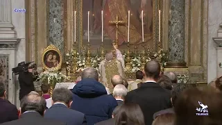 Santa Messa nella festa di Sant'Andrea Corsini, dalla San Giovanni in Laterano 4 febbraio 2020 HD