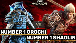 NUMBER 1 RANKED SHAOLIN VS NUMBER 1 RANKED OROCHI