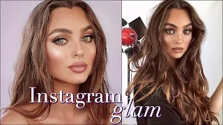 instagram model soft glam makeup tutorial | jackie wyers