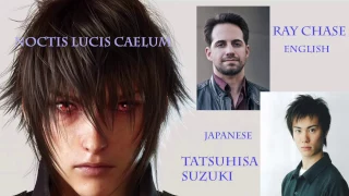 English VERSUS Japanese! Voice Compare for Final Fantasy XV