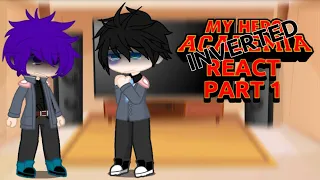 •Inverted My Hero Academia React|1/5|Read Description|DYNAMITE•