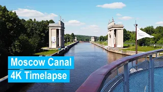 Moscow Canal | 4K Timelapse | 12 hours in 16 minutes