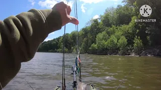 Pulling crankbaits for post spawn  Taylorsville Lake crappie