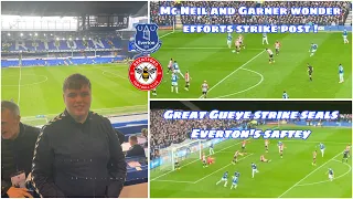 Everton 1-0 Brentford Matchday vlog *We shall not be moved! Survival after largest point deduction*