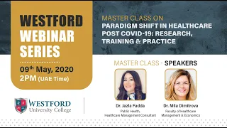 Masterclass on Paradigm Shift in Healthcare Post Covid-19: Research, Training & Practice