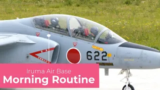Various Aircraft are Taxiing One After Another at Iruma Air Base [JASDF] Morning Routine