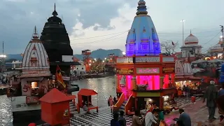 Ganga Aarti at Haridwar, #Har ki paudi