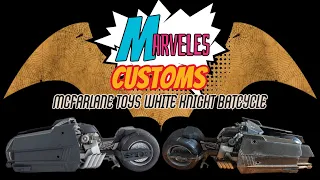 McFarlane Toys White Knight Batcycle Custom Build