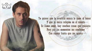 Mucho Gusto (LETRA) - Canserbero (VIDA)