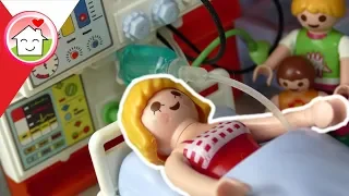 Playmobil szpital po polsku Mama w szpitalu - Rodzina Hauserow