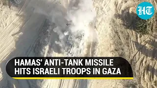 Israeli Troops Enter Gaza, Suffer Casualties; Hamas Anti-Tank Missile Kills IDF Soldier | Watch