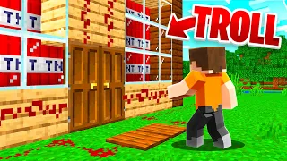 I was HACKED in MINECRAFT & GOT TROLLED!