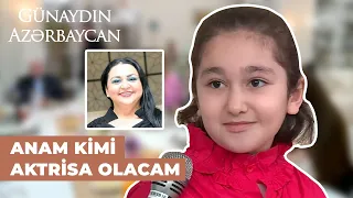 Günaydın Azərbaycan | Tünzalə Əliyevanın qızı Zəhra studiyaya gəldi