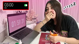 Sahura Kadar Ders Çalışma Vlog. Esila Biltekin