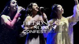 [4K FANCAM] Lyodra, Tiara, Ziva - Terlanjur Mencinta (Live at Yovie Billions Song Concert 030523)