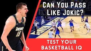 Can you read the court like Nikola Jokic? (Part 1)