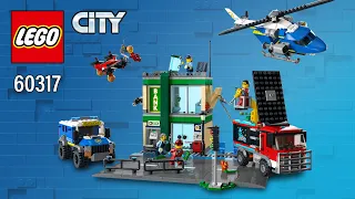 LEGO® City Police Chase at the Bank (60317)[915 pcs] Building Instructions | Top Brick Builder