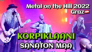 Korpiklaani - Sanaton Maa @Metal on the Hill, Graz🇦🇹 August 12, 2022 LIVE 4K HDR