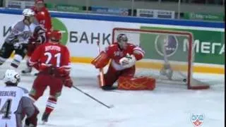 KHL Spartak vs Dinamo Riga 3:2, 03.10.2010.
