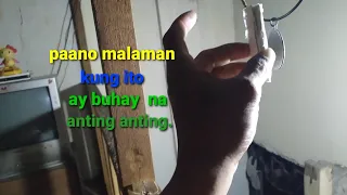 paano malaman kung ito ay buhay na anting anting.
