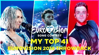 ESCTHROWBACK | Eurovision Song Contest 2019 | MY TOP 41