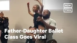 Dance Studio Offers a Father-Daughter Ballet Class | NowThis