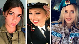 Женщины в АРМИИ / В какой стране САМЫЕ красивые девушки-военные?