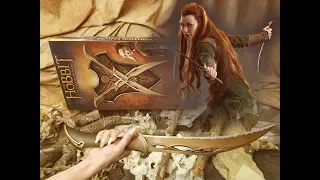 Fighting knives of Tauriel United Cutlery officially licensed The Hobbit