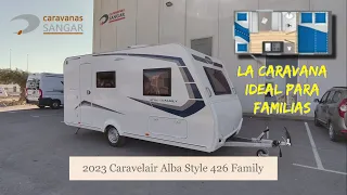 2023 Caravelair Alba Style 426 Family - Caravana para 6 personas - CARAVANAS SANGAR