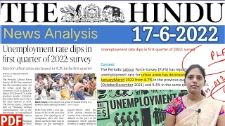 17 June 2022 | The Hindu Newspaper Analysis in English | #upsc #IAS