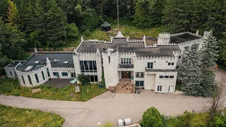 BANKRUPT Millionaire's Mysterious ABANDONED Castle Mansion In The Woods