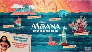 Journey Through the World of Moana!