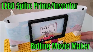 LEGO Spike Prime Or  Inventor Rolling Movie Maker