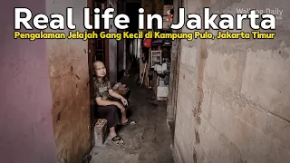 Pengalaman Jelajah Gang Kecil di Kampung Pulo, Jakarta timur | Real In life Jakarta Indonesia