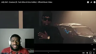 FIRST TIME HEARING!!! Jelly Roll - Creature ft  Tech N9ne & Krizz Kaliko REACTION!!!