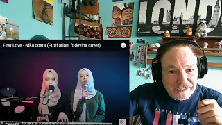 Putri Ariani ft Devina (Putri's younger sister) -  1st Love (First Love) , A Layman's Reaction