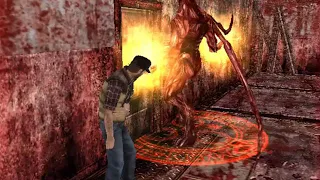 SHO Model swap Boss Flauros as nurse test PS2 silent hill origins