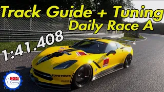 Gran Turismo 7 - Track Guide + Tuning - Daily Race A - Corvette C7 Setup #GT7 #DailyRace #tuning