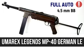 MP-40 UMAREX LEGENDS - РАСПАКОВКА, ОБЗОР и ТЕСТ ПНЕВМАТИЧЕСКОГО ПИСТОЛЕТА-ПУЛЕМЁТА (ШМАЙСЕР) 4,5BB